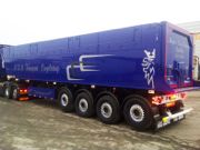 M.T.M Transport tipper p� fire aksler 